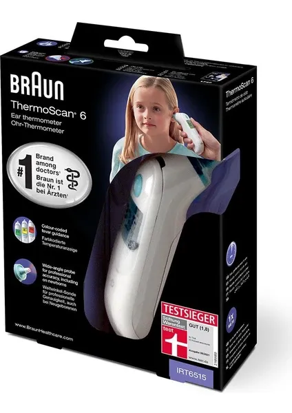 Braun IRT 6515 ThermoScan 6 Kulaktan Ateş Ölçer