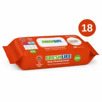 FRESHLİFE Vücut Temizleme Havlusu 50 Adet