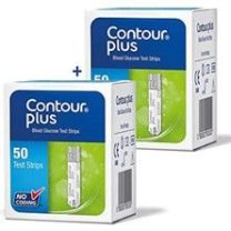 Bayer Contour Plus Test Stripleri 50’li 2 KUTU