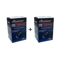 EbSensor Şeker Ölçüm Strip 50’li 2 Kutu