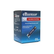 eBsensor Şeker Ölçüm Strip 50’li