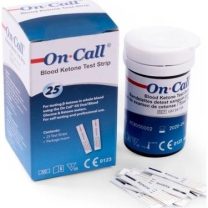 On Call Gk Dual Keton Ölçüm Strip 25 li