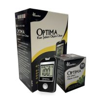 Optima Şeker Ölçüm Cihazı + Optima Şeker Ölçüm Strip 50’li Set